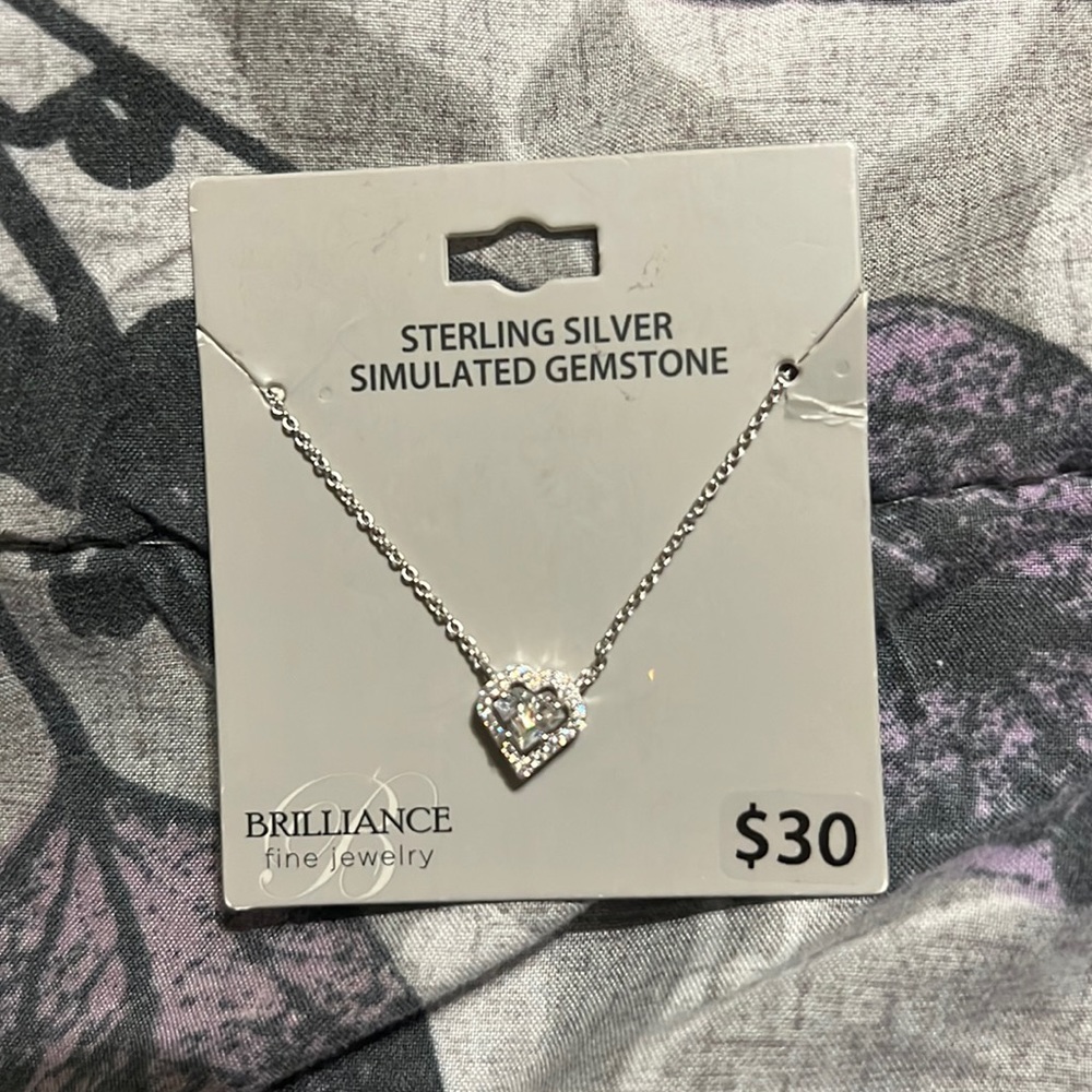 Sterling silver necklace